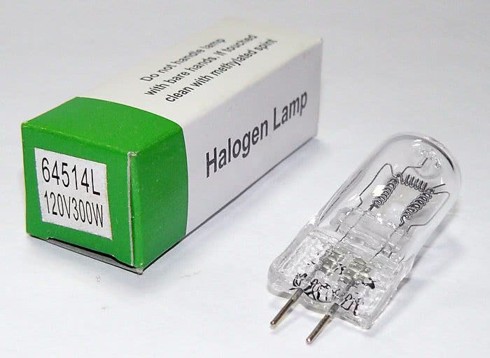 64514L / LS галогенная лампа без отражателя 120 В/300 Вт, GX6,35
