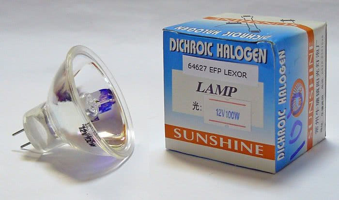 Lexor 64627 EFP лампа с отражателем 12 вольт, 100 ватт, GZ6,35