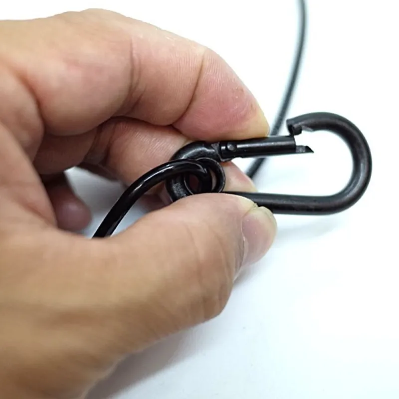 Lexor BXS03B760-PVC трос страховочный, 3 мм, длина 760 мм, до 40 кг, черный