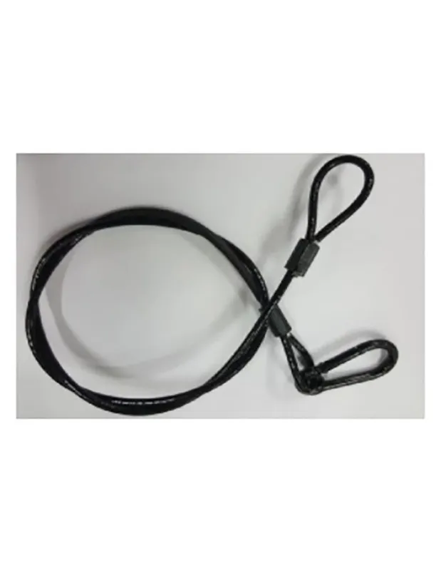 Lexor BXS03B760-PVC трос страховочный, 3 мм, длина 760 мм, до 40 кг, черный