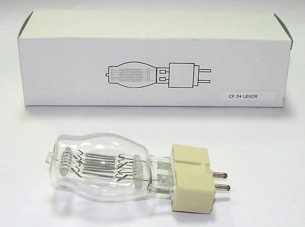 CP 24 лампа галогенная 230 В/1000 Вт,цоколь GX9,5, FVA