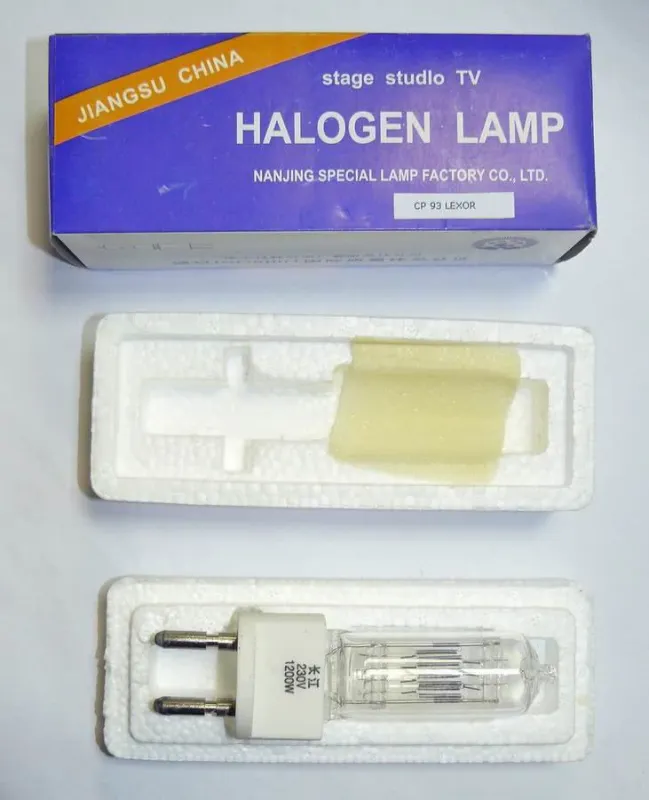 CP 93 галогенная студийная лампа, 230 В/1200 Вт, цоколь G22