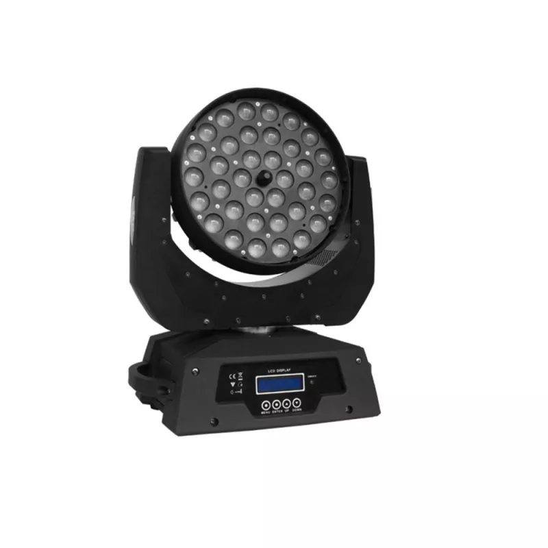 Lexor LG-15401 прибор полного вращения Zoom Wash, 36х15 Вт RGBWA+UV