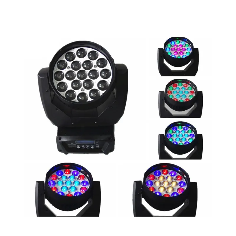 Lexor LG-15404 прибор полного вращения Zoom Wash, 19х12 Вт RGBW