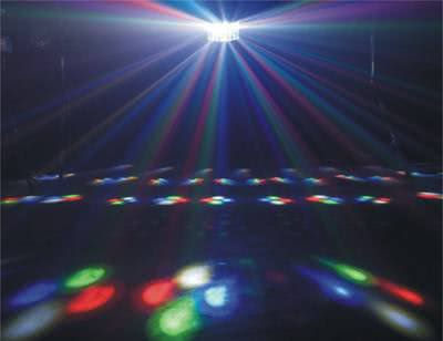 LN60405 светодиодный прибор, эффект множества цветных лучей