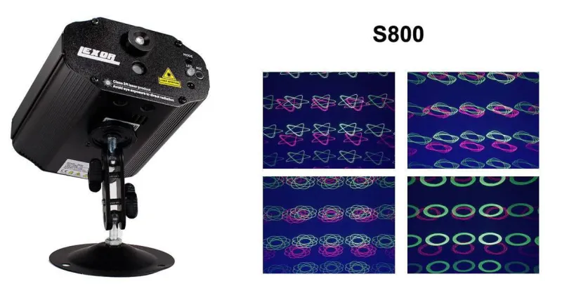 S800 лазер со светодиодной подсветкой