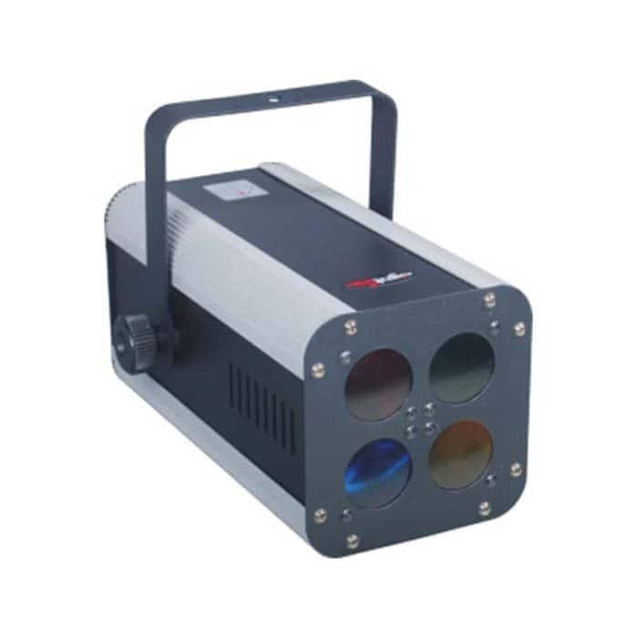 COLOR STAR световой эффект веера цветных лучей из 4 линз