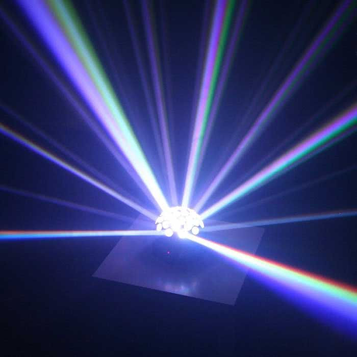 SPG001 LED FLOWER LIGHT эффект множества лучей, 1 x 5 Вт LED