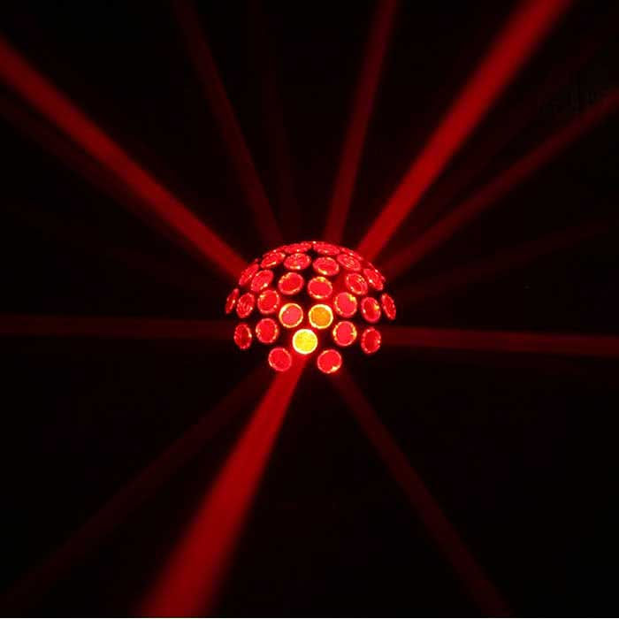 SPG001 LED FLOWER LIGHT эффект множества лучей, 1 x 5 Вт LED