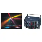 SG017 Double Derby эффект двухрядного веера цветных лучей,